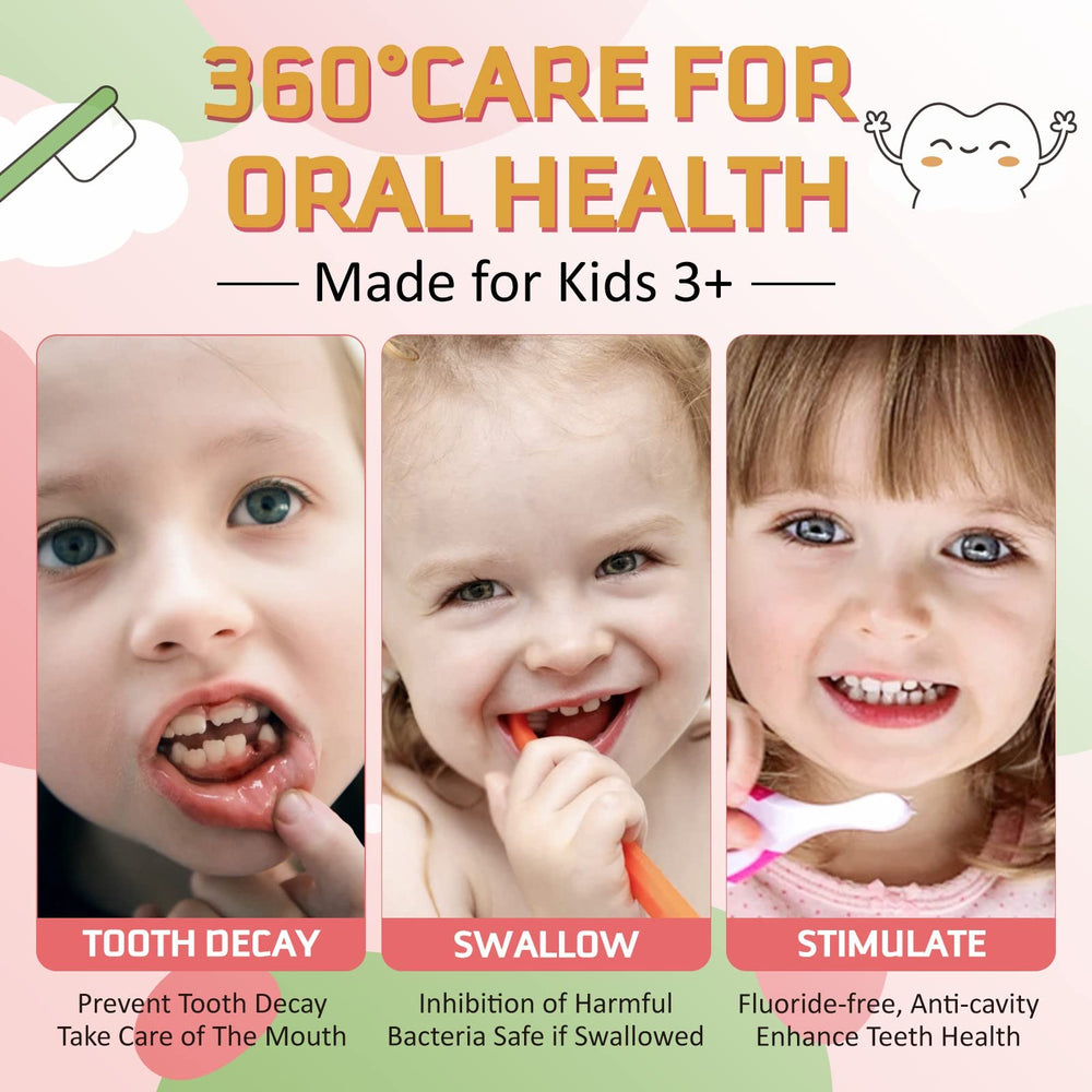 Natural ingredients in kids toothpaste