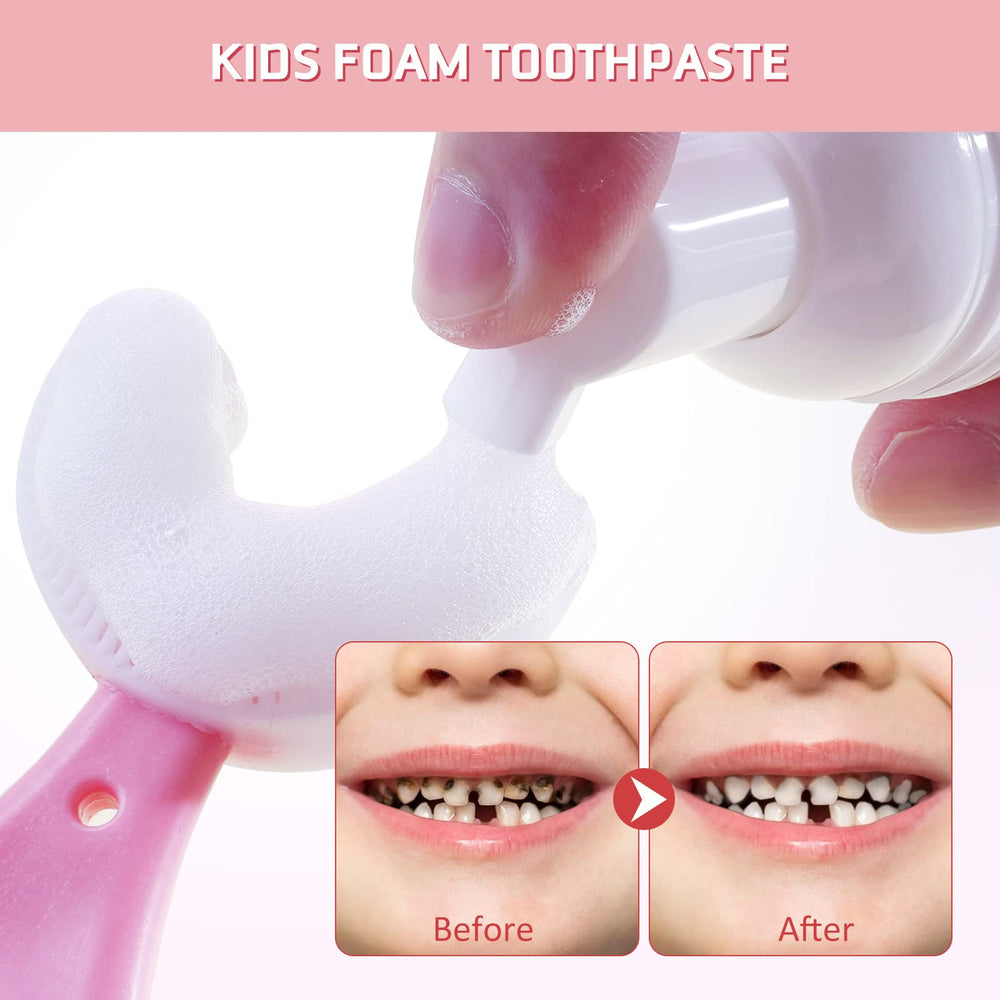 Packaging and branding of kids toothpaste