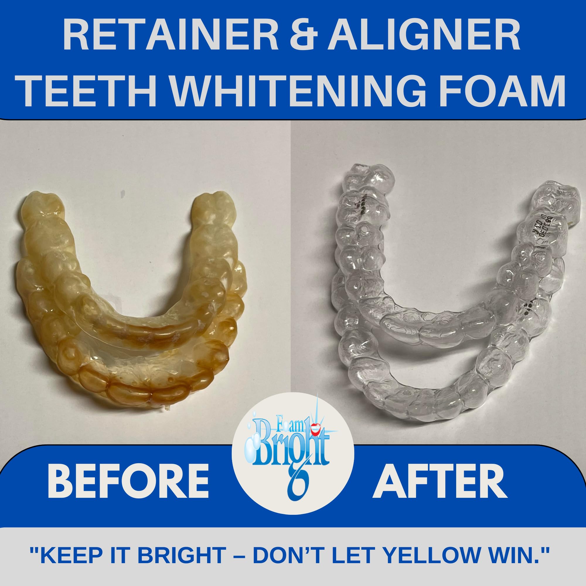 Dispensing FoamBright foam onto a toothbrush for versatile use