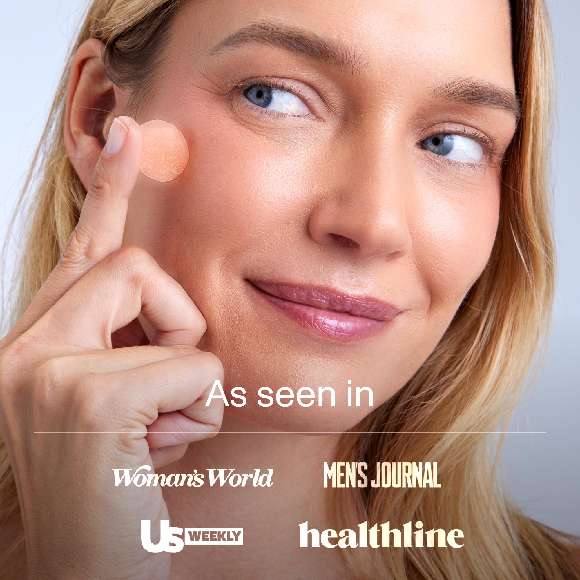 Product packaging and branding on clean surface