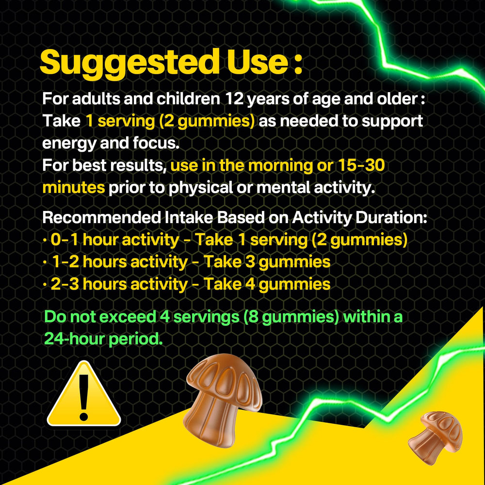 Product on shelf display highlighting focus benefits