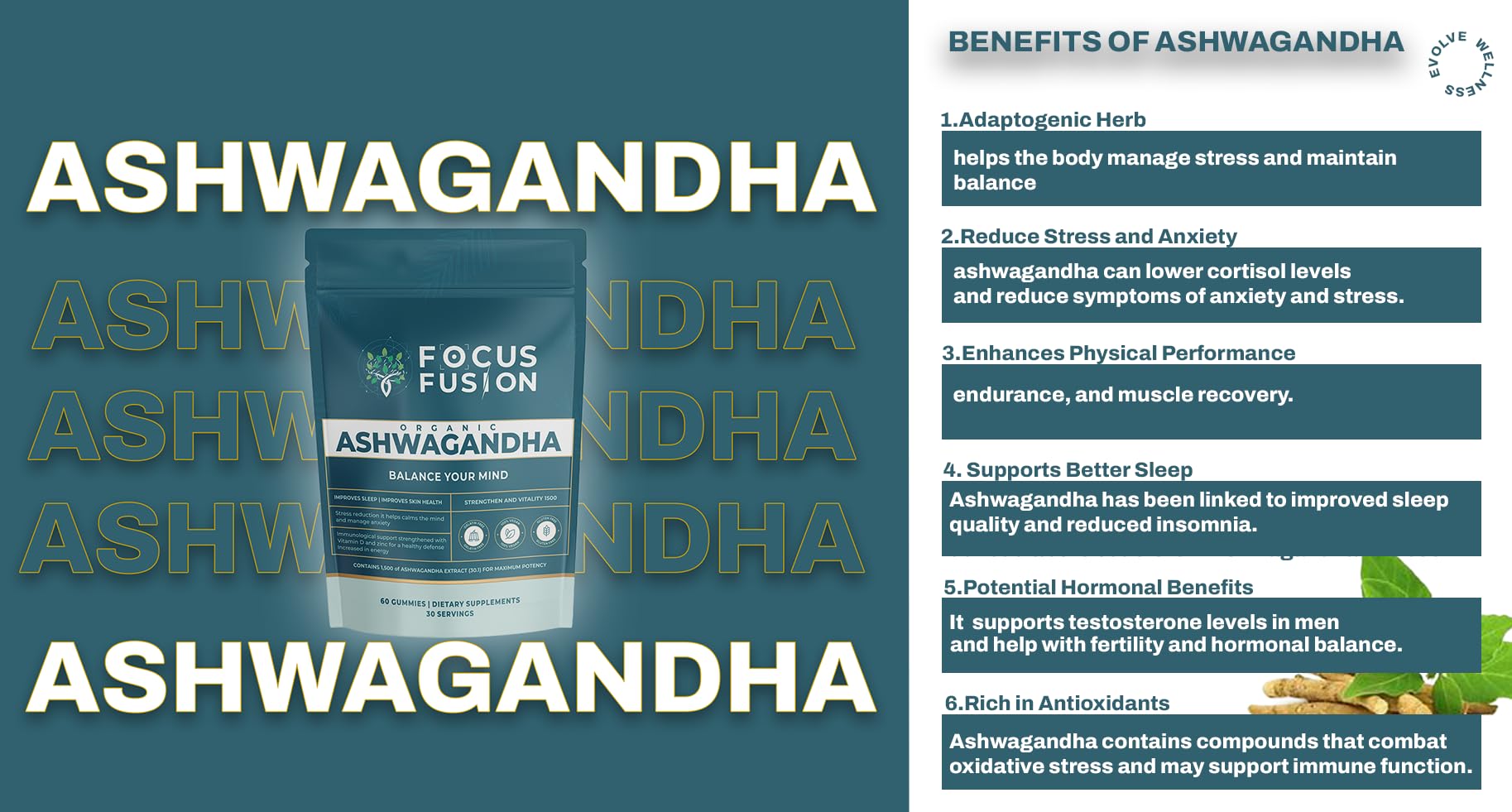 60 gummies per pouch information on packaging