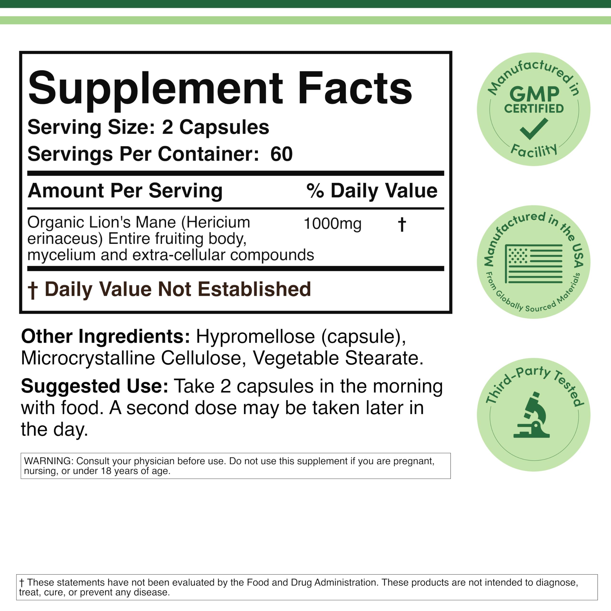 Product highlights: focus and immune support