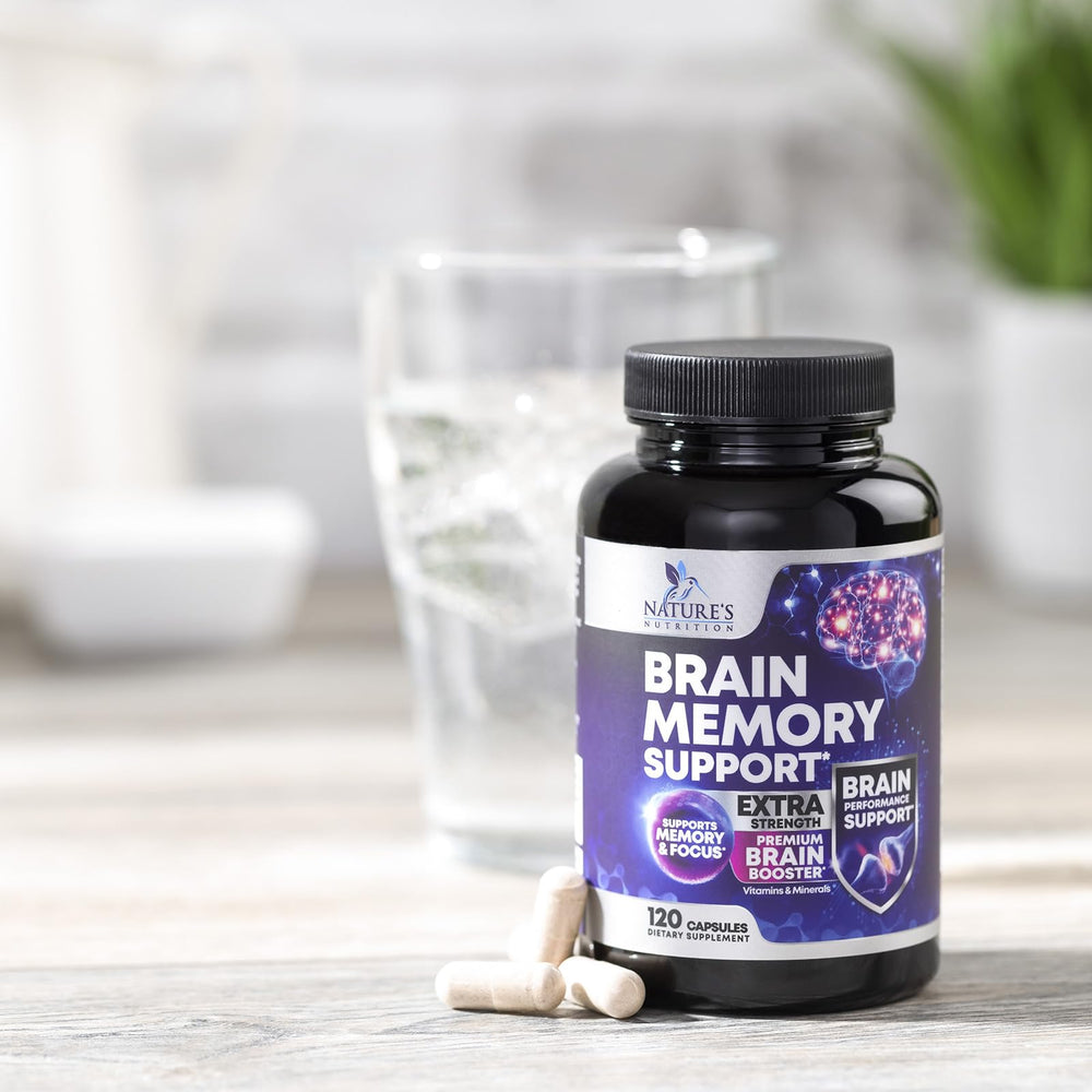 Focus memory support pills packaging and bottle