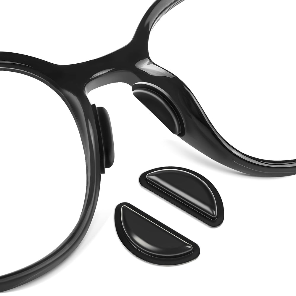 Nose pads compatible with plastic frames and sunglasses
