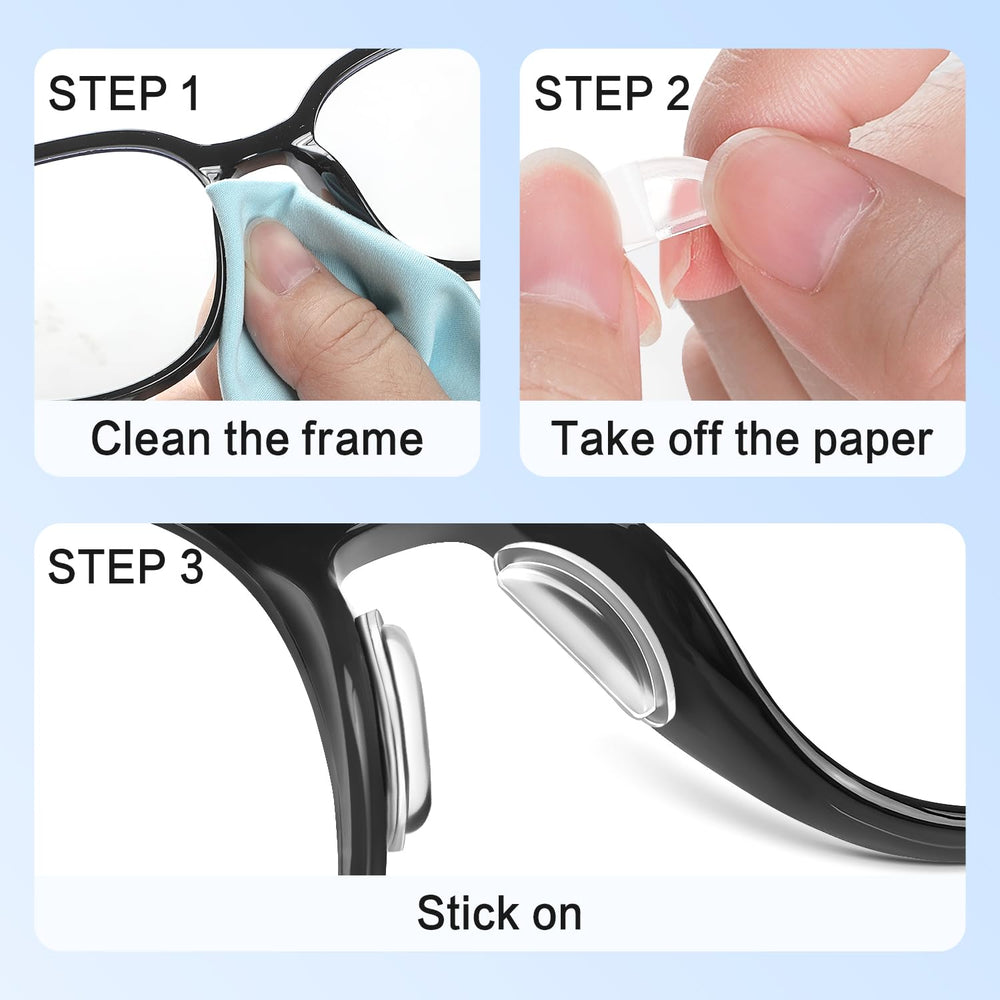Skin-friendly soft silicone material of FOFALY nose pads