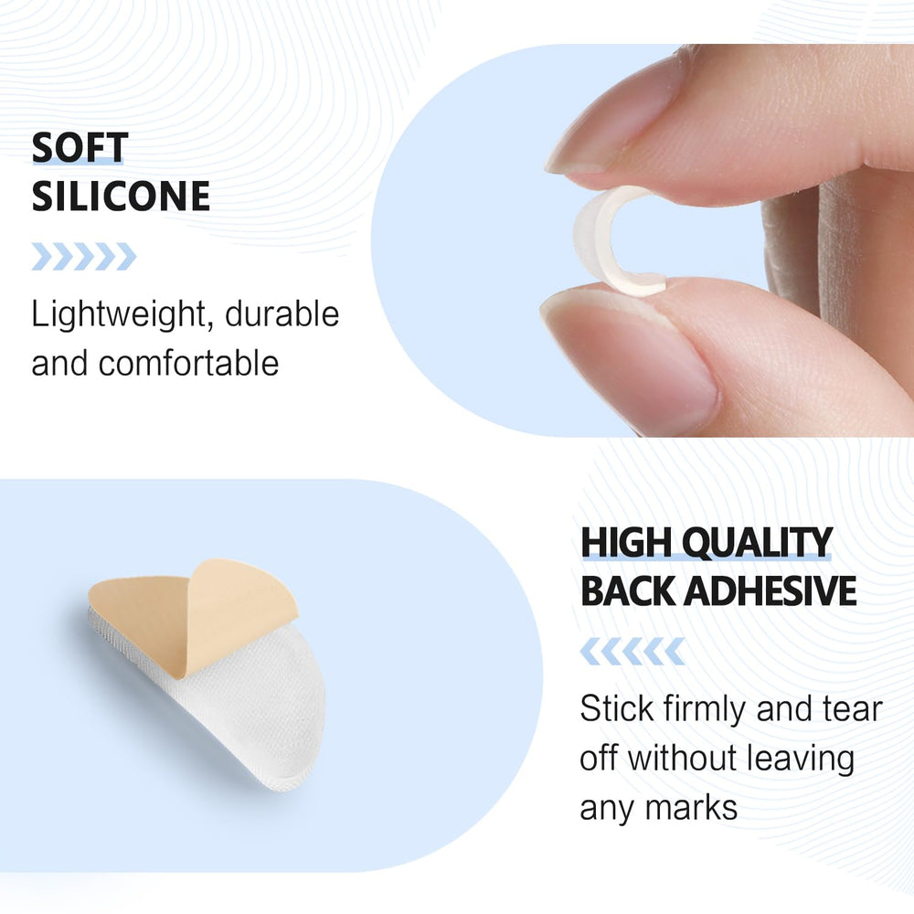 Close-up of micro-textured silicone surface