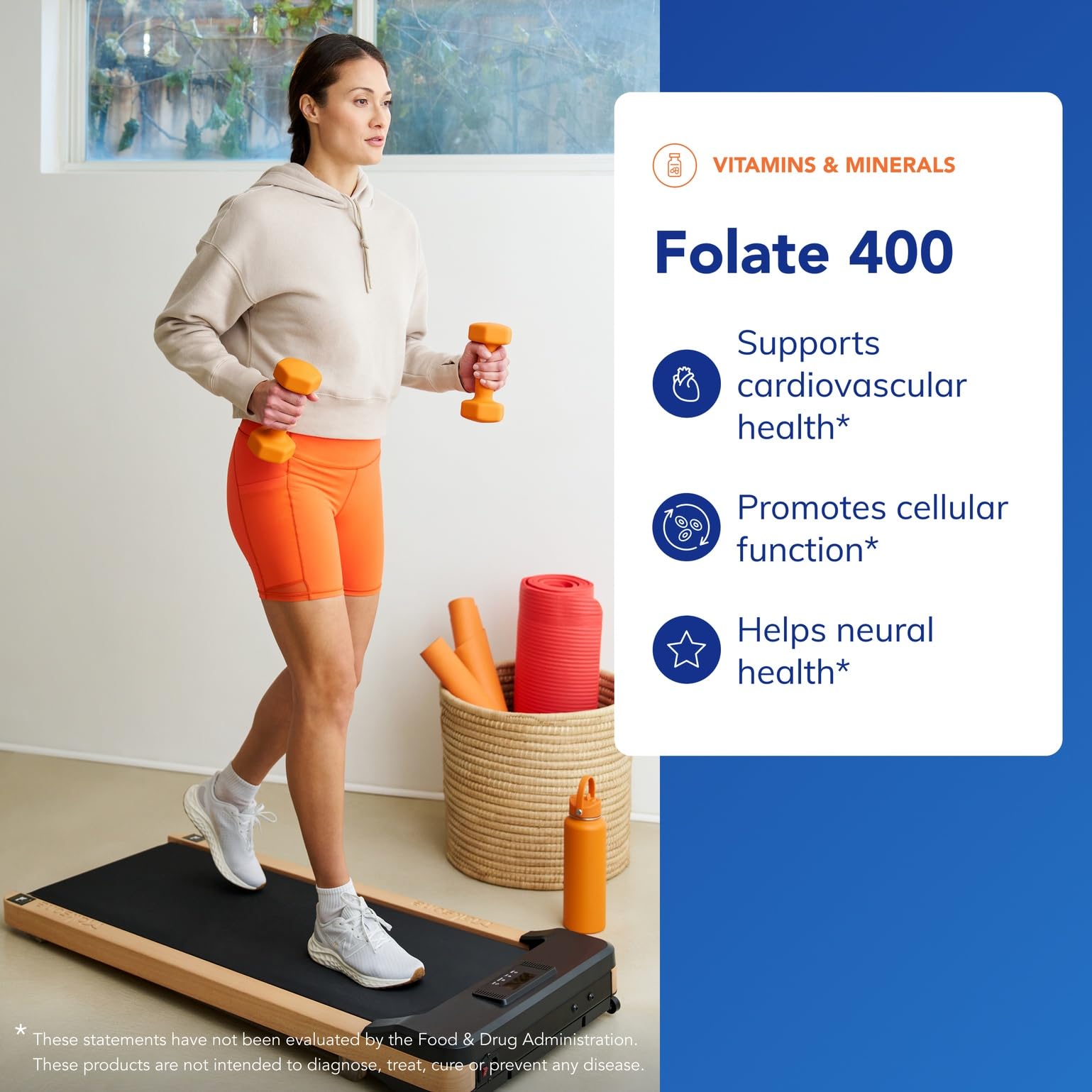 Folate 400 Metafolin capsules