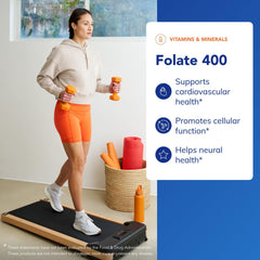 Folate 400 Metafolin capsules