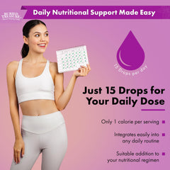 Dropper dispensing folate drops