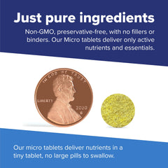 Folate supplement label indicating suitable for women and men
