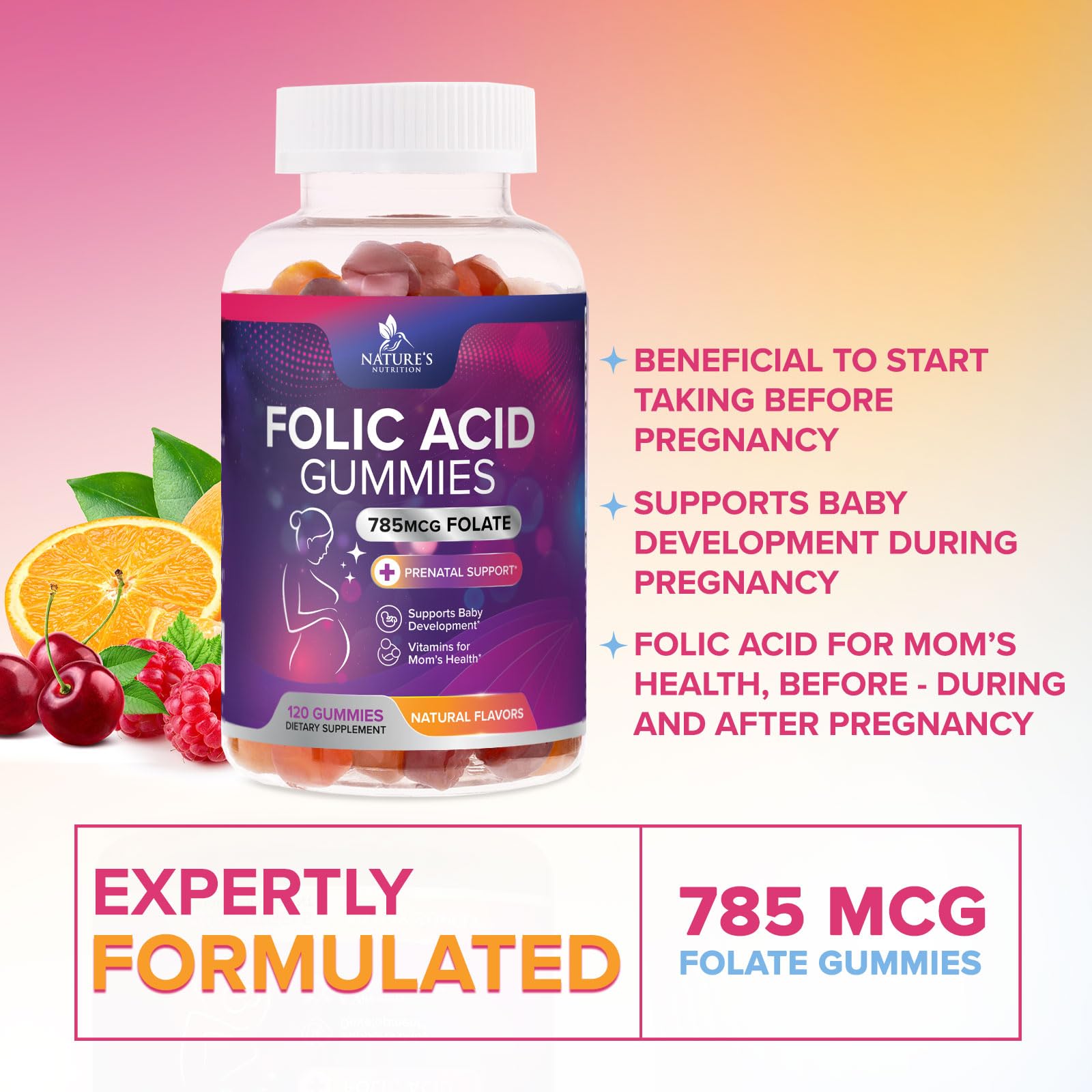 Folic acid supplements for women