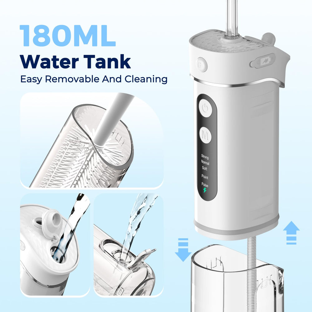 Five nozzle tips included with FOMIS Mini Water Flosser