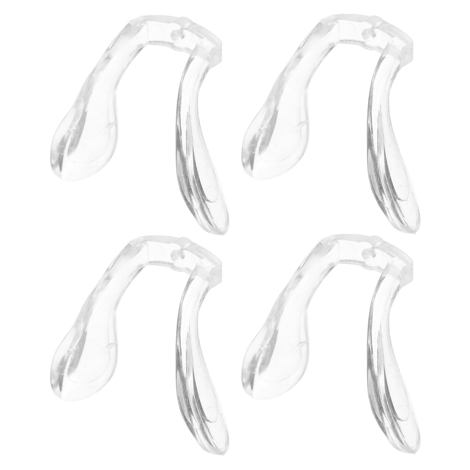 FOMIYES silicone nose pads 4-pack for glasses - front view