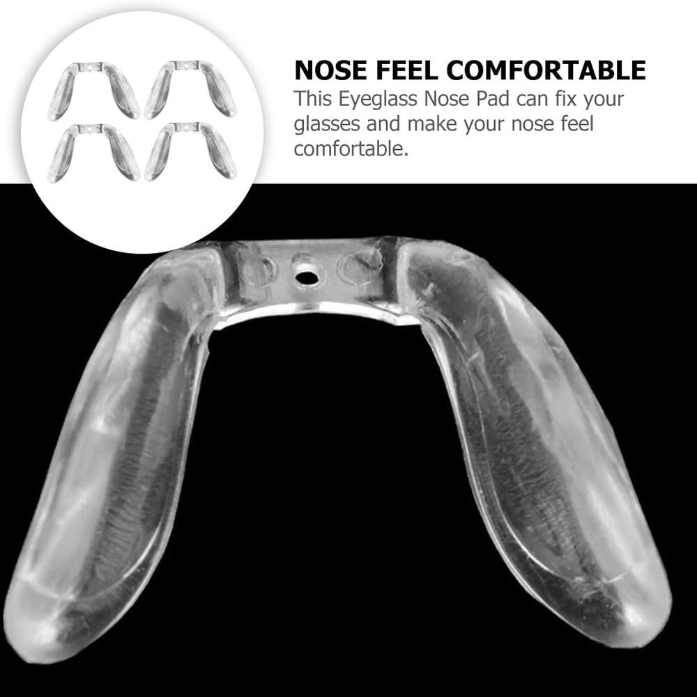 Nose pads fitting most glasses including regular eyewear