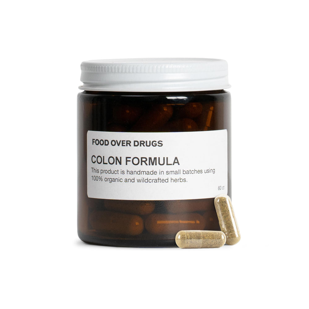 Cascara sagrada bark used in Food Over Drugs Colon Formula