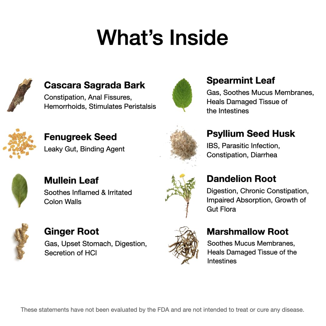 Organic marshmallow root in the herbal blend