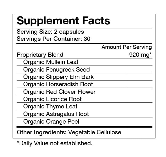 Lifestyle image showing clear breathing and relaxed chest