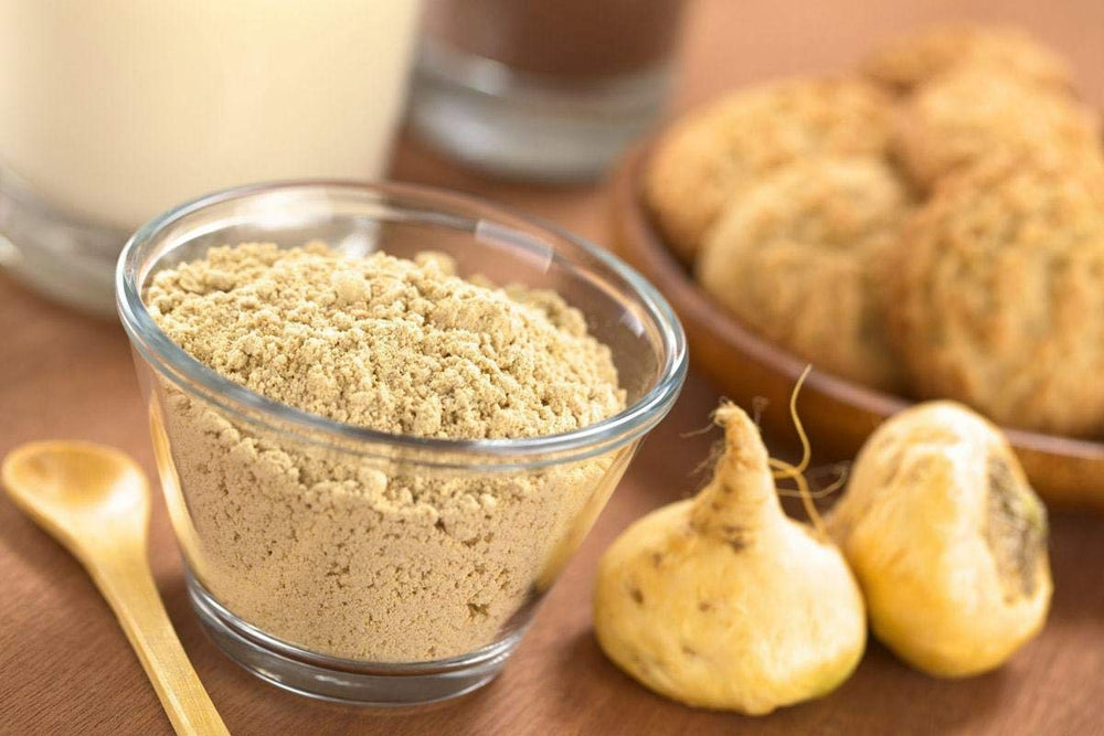 Nutrition facts panel for Food to Live Maca Powder