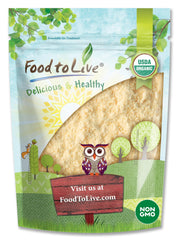 Food to Live Organic Yellow Pea Protein Powder 3 lb bag