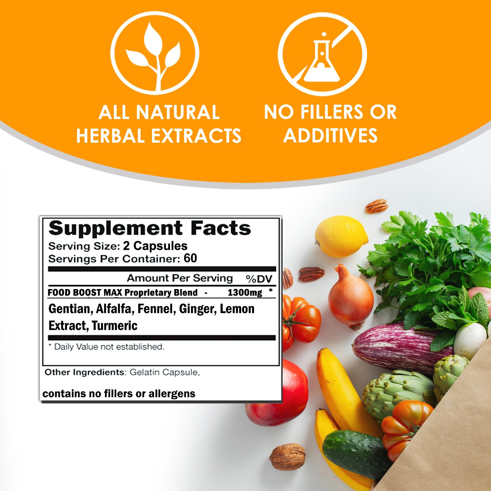 Alfalfa Extract ingredient in FoodBoost MAX