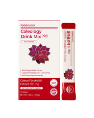 FOODOLOGY Coleology Drink Mix PRO packaging with pomegranate flavor