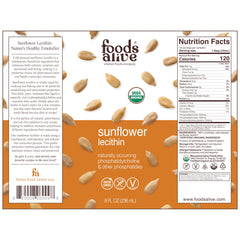 Label close-up showing Organic, Non-GMO, Gluten-Free, Vegan and Kosher claims