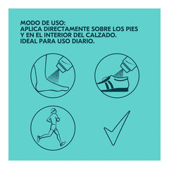 Open tub with white powder visible