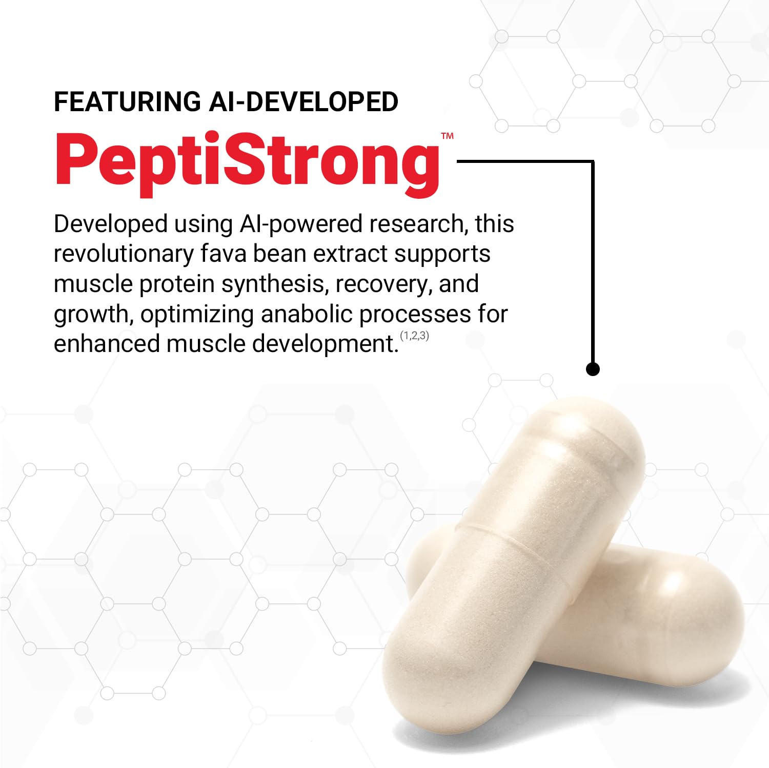 Force Factor Anabolic Muscle Builder label detail emphasizes potency and science-backed gains