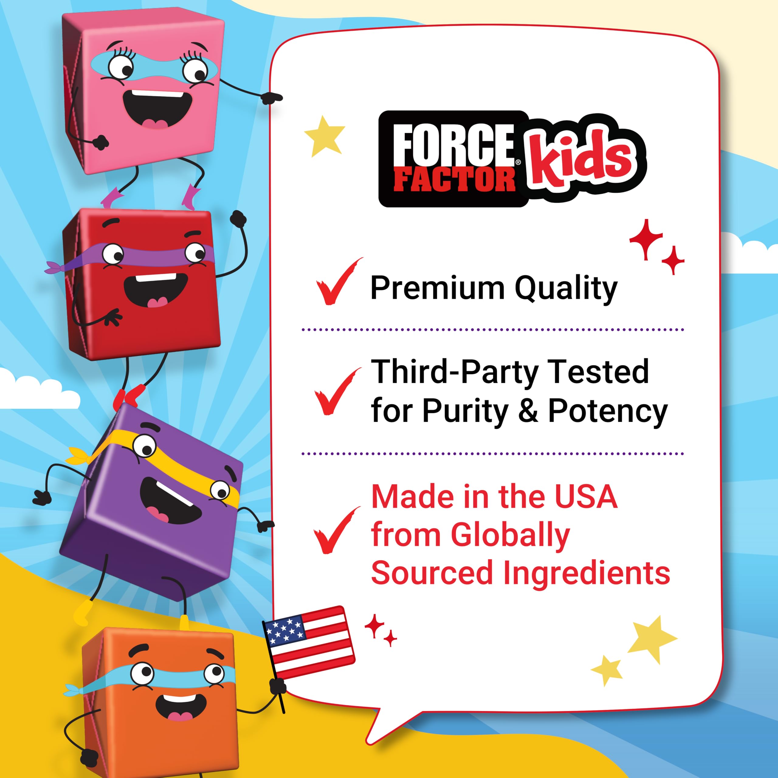 Individually wrapped chews for on-the-go nutrition