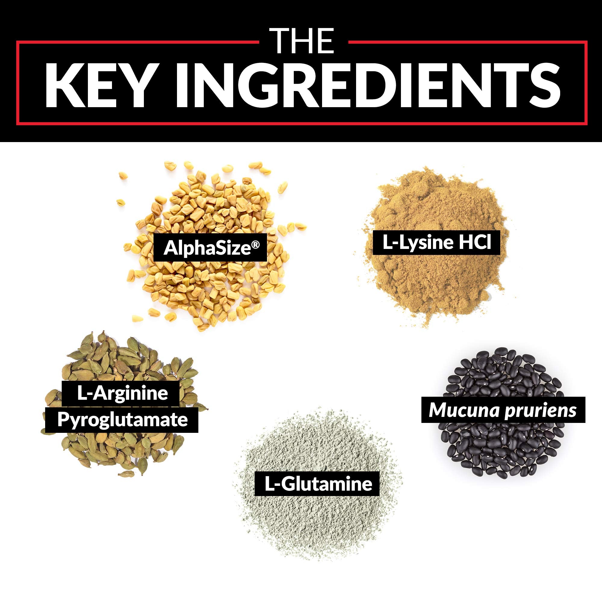 Force Factor Prime HGH Secretion Activator ingredients graphic outlines HGH-related benefits.