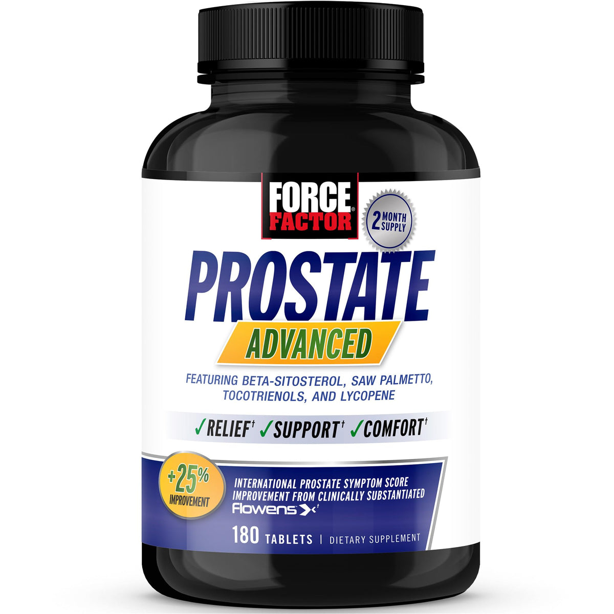 Force Factor Prostate Advanced bottle hero image