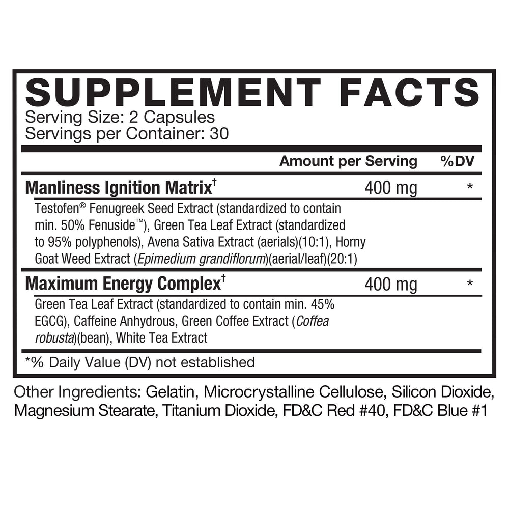 Force Factor Test X180 Ignite fat-burning potential during cardio sessions.
