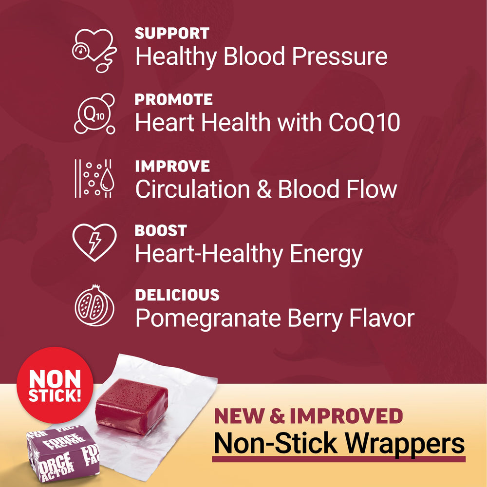 Beetroot powder ingredient used in Total Beets chews