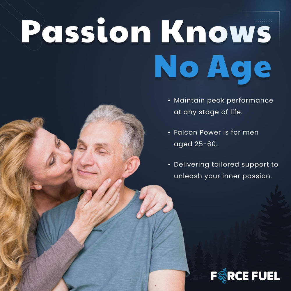 Force Fuel Falcon Power capsules arranged for convenient daily use.