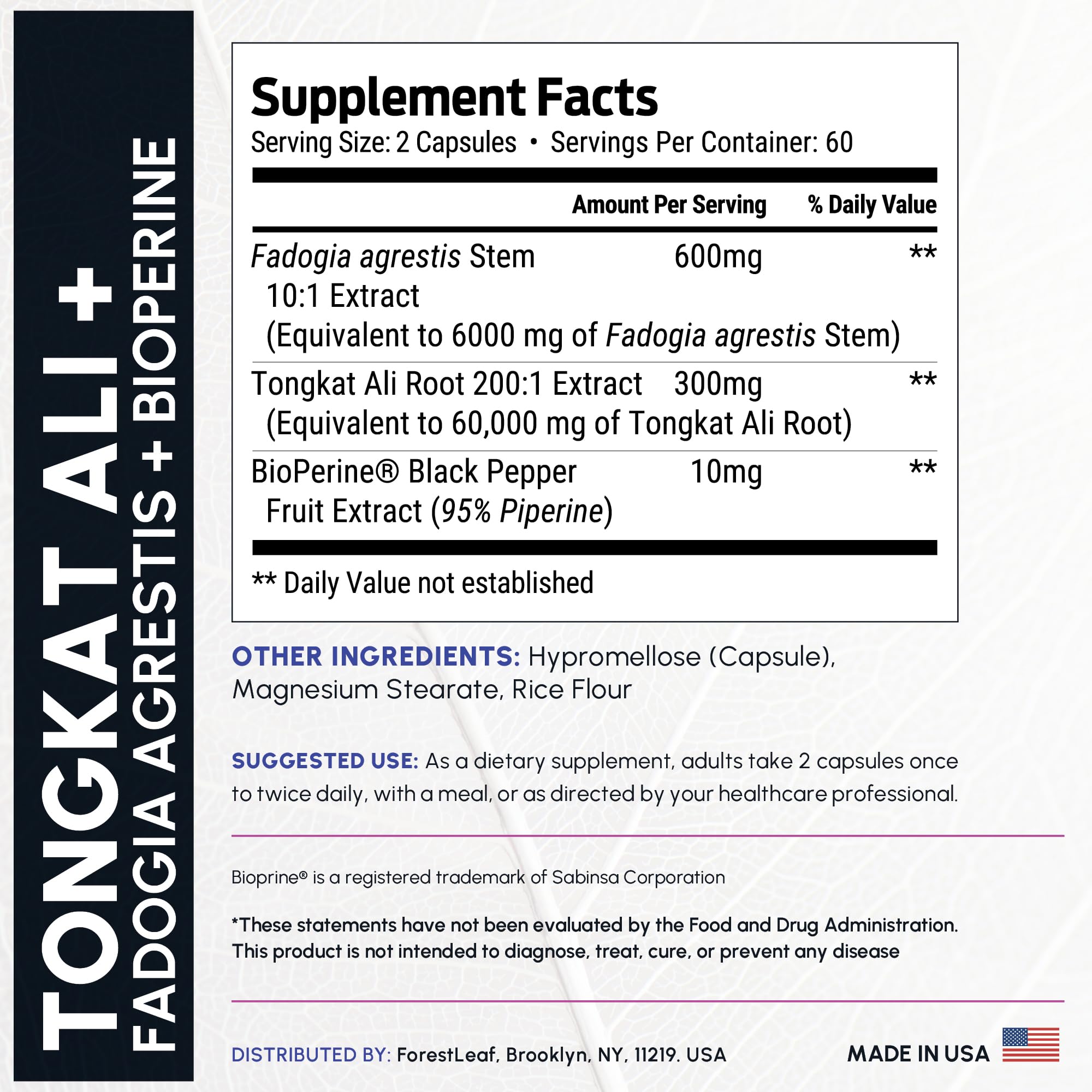 ForestLeaf BioPerine absorption-boost image demonstrates enhanced nutrient uptake.