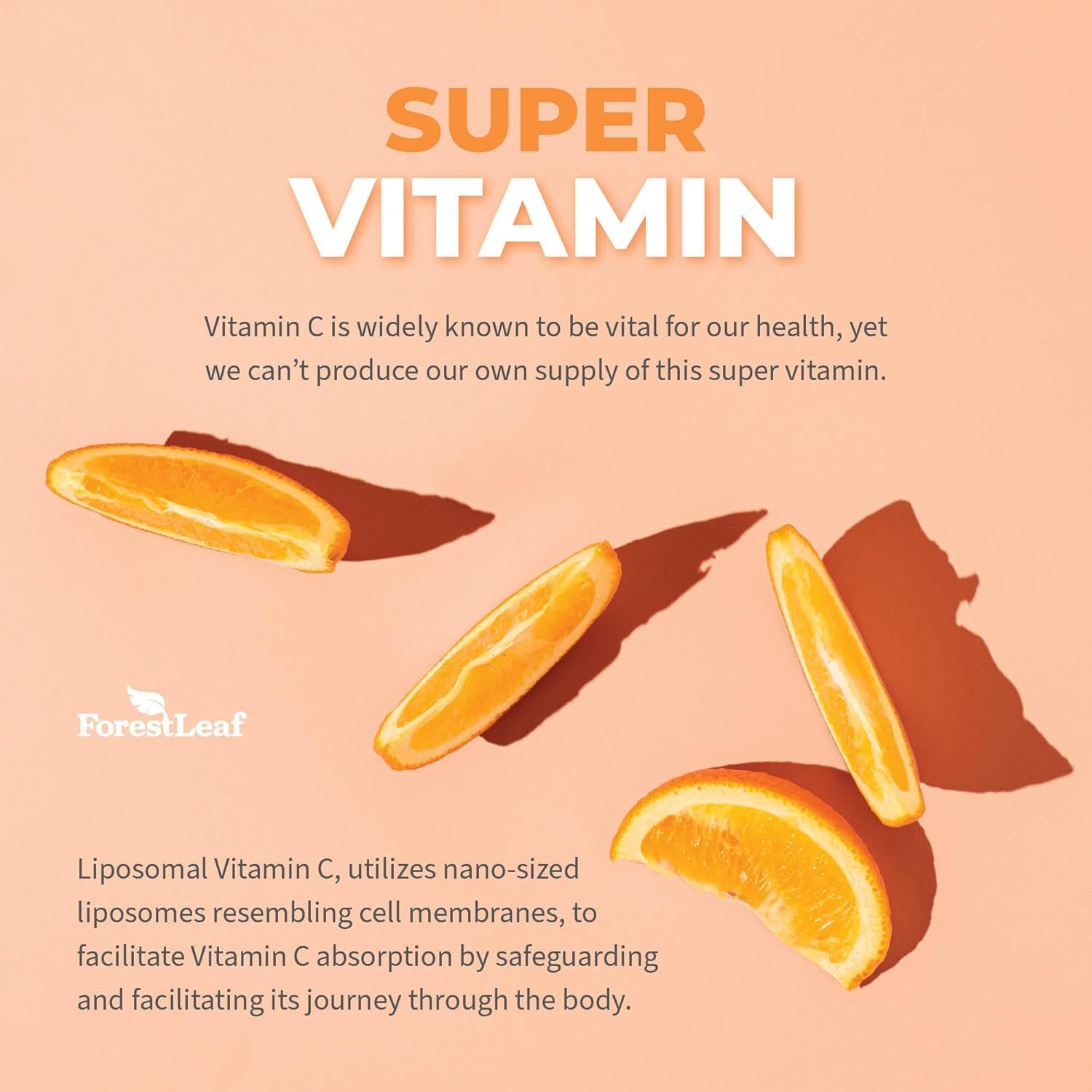 ForestLeaf Liposomal Vitamin C 1000mg capsules pack shot