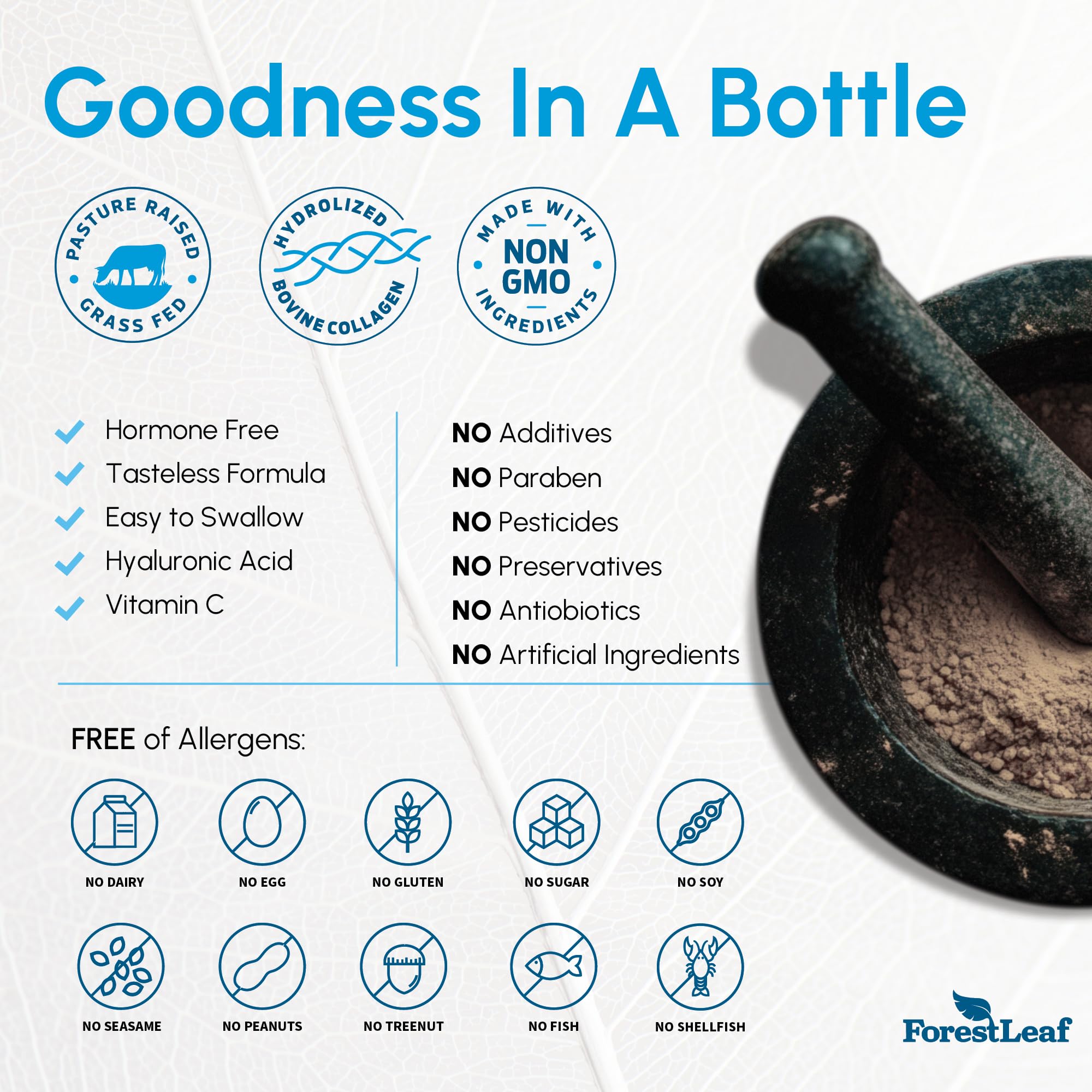 Assorted capsules on white background