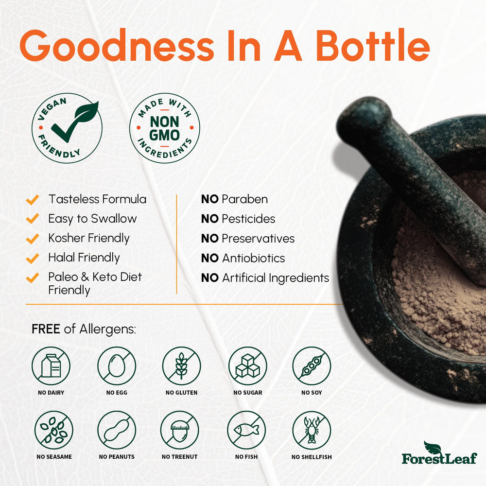 180 veggie capsules bottle on white background