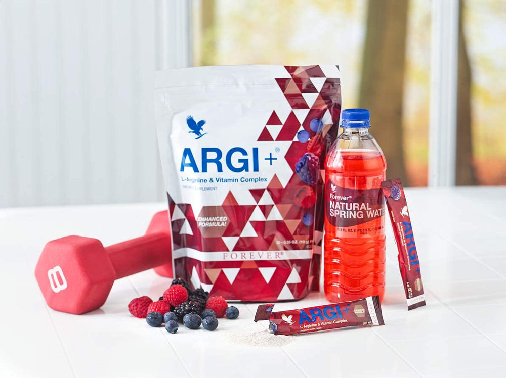 Enhanced athletic performance with Forever ARGI+