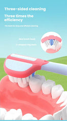 Chunky non-slip easy-grip handle for tiny fingers