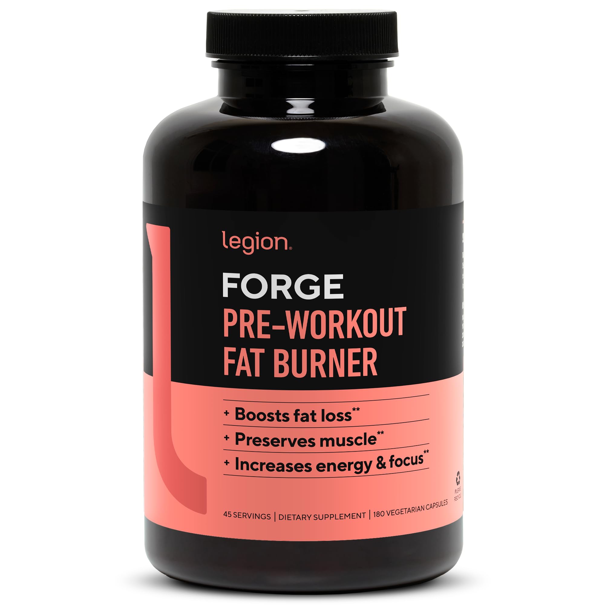 Forge Fasted Fat Burner bottle front view