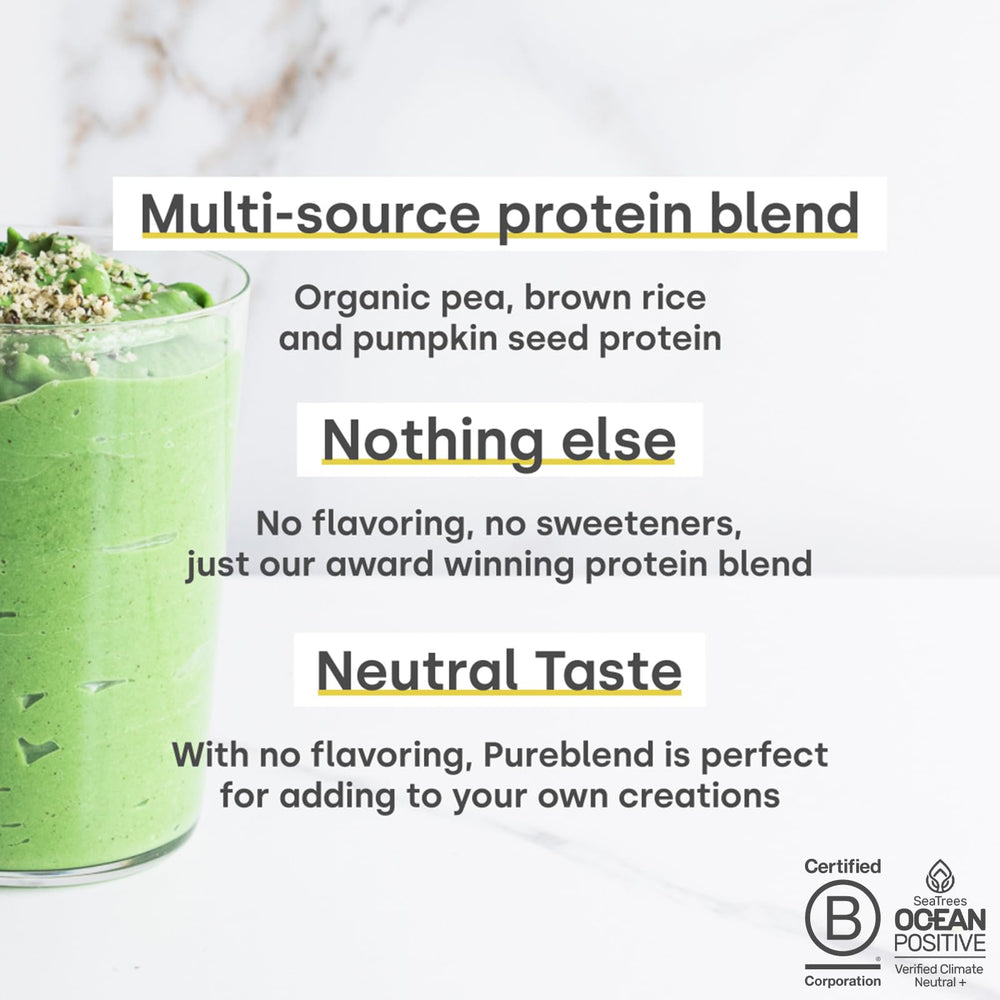 Form Pureblend Protein used in baking for versatile cooking applications.