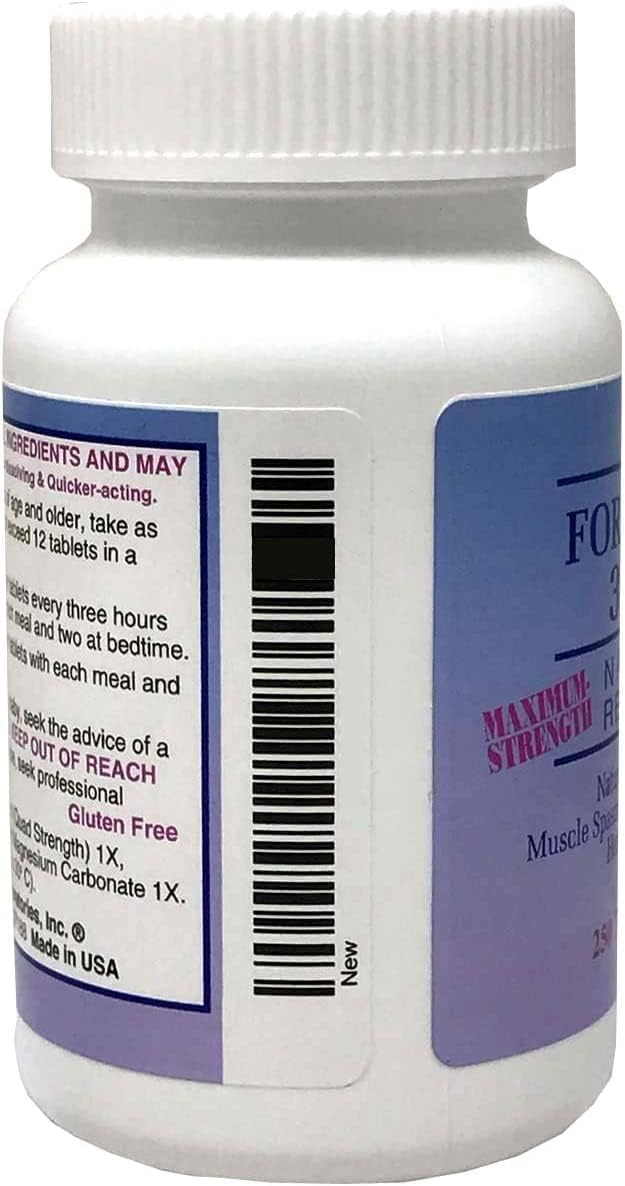 Formula 303 ingredients list showing gluten-free and non-GMO attributes
