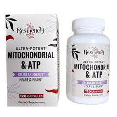 Product formula showing ATP, CoQ10, and PQQ for energy