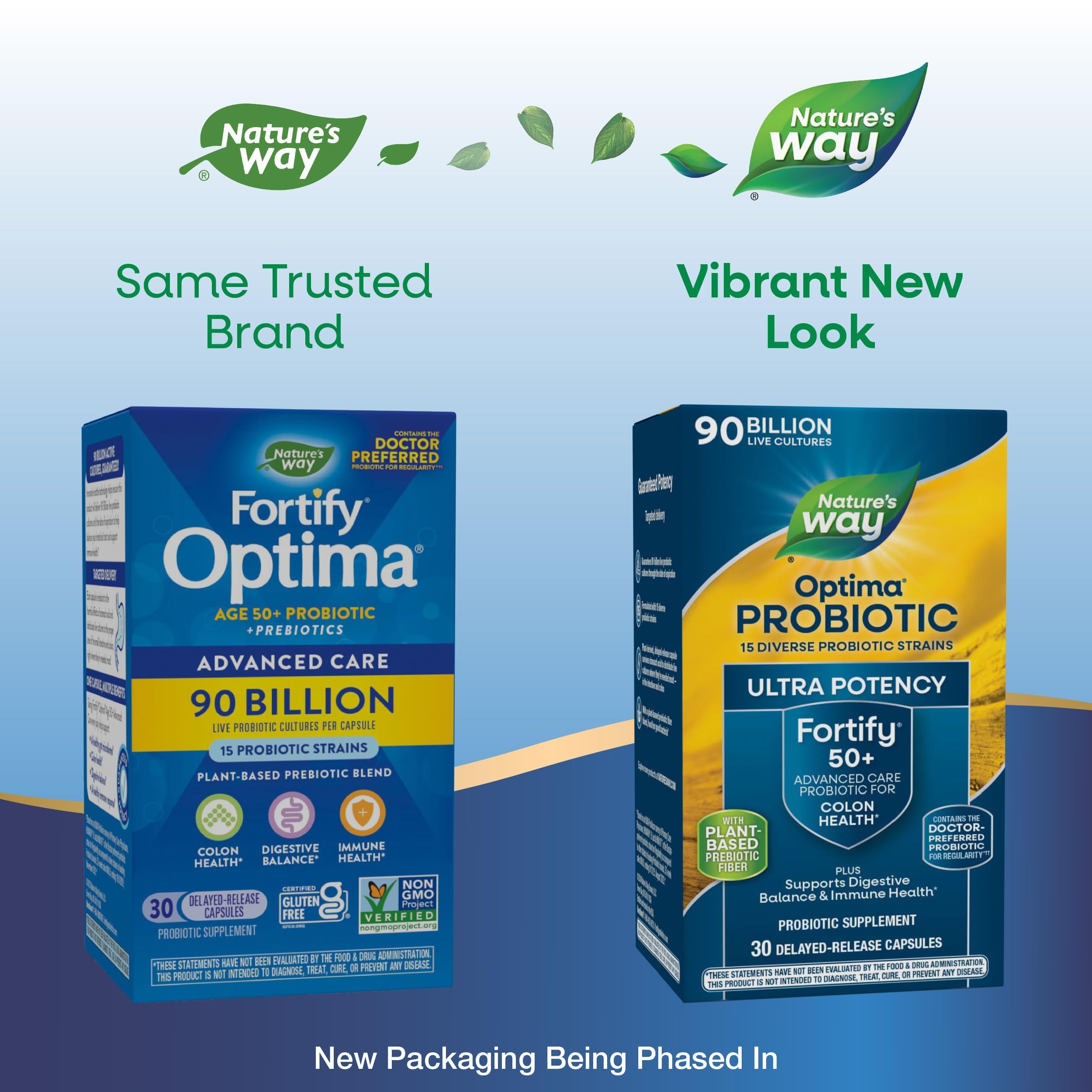 Label highlighting 90 billion CFU and 15 probiotic strains