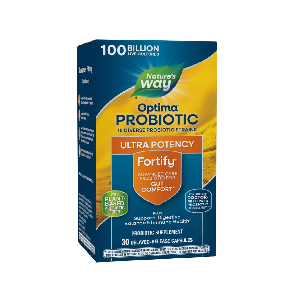 Fortify Optima Probiotic 100B CFU per capsule with 15 strains