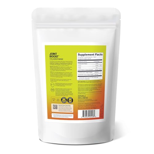 Close-up of Fortigel and Tendoforte ingredients on packaging