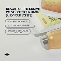 Collagen powder being dissolved in water