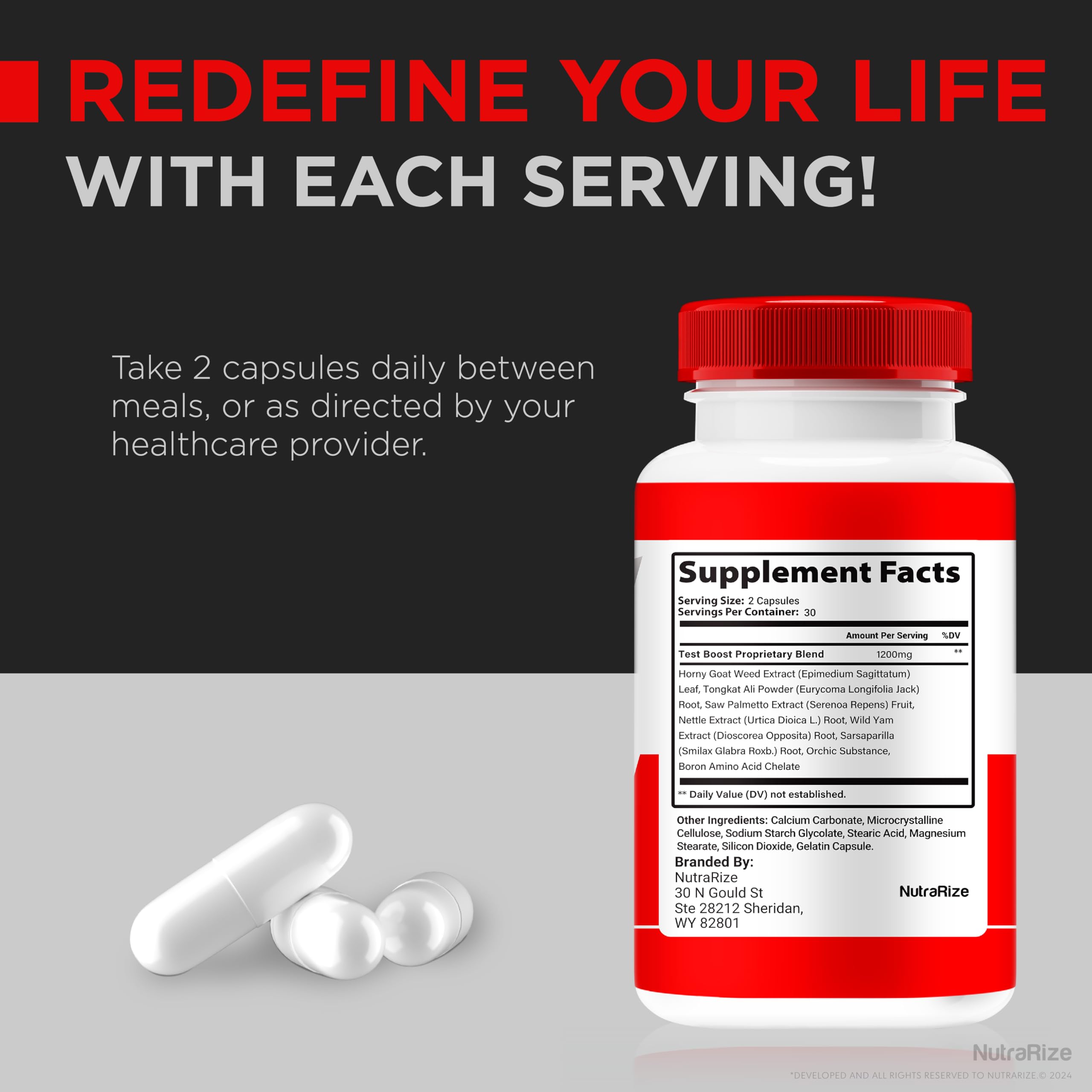 All-natural Fortirise Max formula concept image